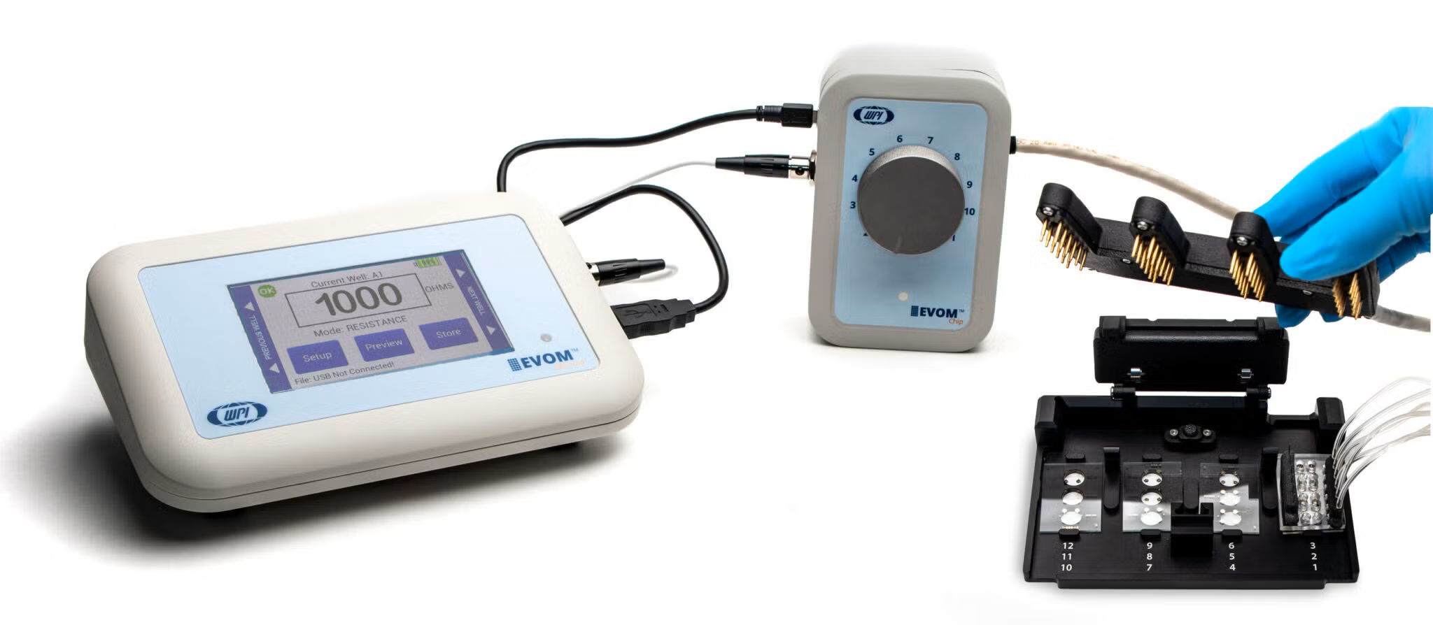 VOM™ Chip for multiplexed TEER measurement