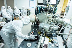people in cleanroom