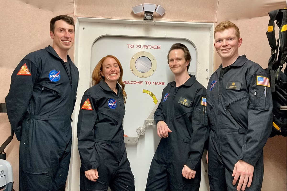 Ross Elder, Ellen Ellis, Matthew Montgomery and James Spicer